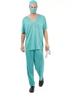 Déguisement médecin homme, Taille: Medium