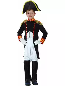 Déguisement Napoléon garçon, Taille: 7–9 ans (120–130 cm)