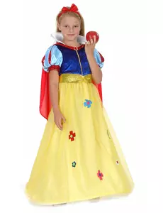 Déguisement princesse à fleur fille, Taille: 10–12 ans (130–140 cm)
