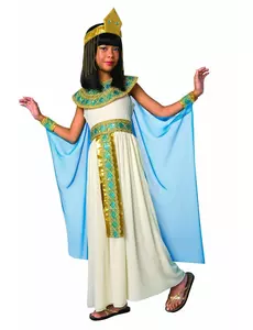 Déguisement reine égyptienne fille, Taille: 5–7 ans (128 cm)