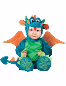 Déguisement Dragon pour bébé - Luxe, Taille: 12–18 mois (74–81 cm)