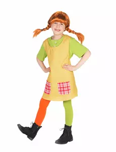 Déguisement Fifi Brindacier™ fille, Taille: 7–8 ans (122–128 cm)