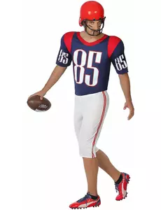 American Football speler kostuum voor mannen, Maat: Medium/Large