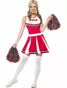 Cheerleader kostuum voor vrouwen, Maat: Medium