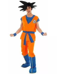 Déguisement Goku Saiyan Dragon ball Z™ adulte, Taille: Medium