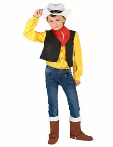 Déguisement Lucky Luke™ enfant, Taille: 4–6 ans (110–120 cm)