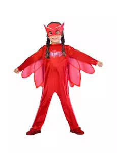 PJ Masks™ Owlette outfit voor kinderen, Maat: 3–5 jaar (104 cm)