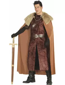 Déguisement roi du nord homme, Taille: Medium (48–50)