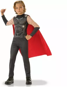 Thor™ kostuum voor jongens, Maat: 5–6 jaar (110 tot 116 cm)
