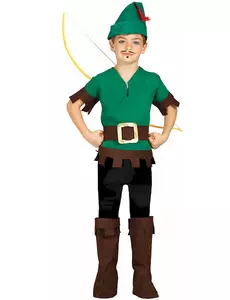 Woud jongen kostuum voor kinderen, Maat: 9 jaar (125–135 cm)
