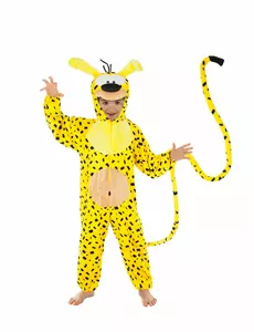 Marsupilami™ kostuum voor kinderen, Maat: 7–8 jaar (128 cm)