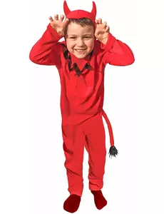 Déguisement diable classique garçon, Taille: 3–4 ans (90 à 104 cm)