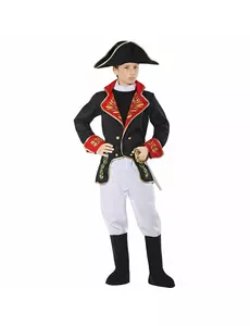 Déguisement empereur français luxe enfant, Taille: 11–13 ans (158 cm)