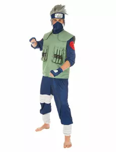 Déguisement Kakashi Hatake Naruto™ homme, Taille: Medium