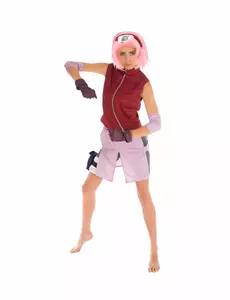 Déguisement Sakura Haruno Naruto™ femme, Taille: Small