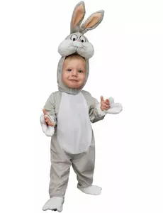 Déguisement Bugs Bunny™ bébé, Taille: 2-3 ans