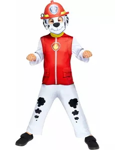 Marcus™ Paw Patrol™ vermomming en masker voor kinderen, Maat: 4–6 jaar (110 cm)