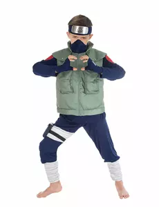 Déguisement Kakashi Naruto™ enfant, Taille: 9–10 ans (140 cm)