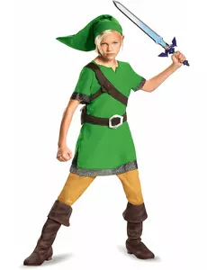 Déguisement Link Zelda™ classique enfant, Taille: 14–16 ans (152–157 cm)