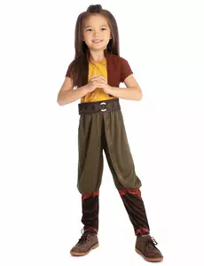 Luxe Raya™-kostuum voor kinderen, Maat: 5–6 jaar (110 tot 116 cm)