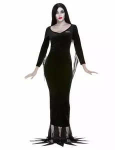 Morticia Addams Family™ kostuum voor dames, Maat: Medium