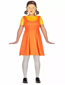 Kostuum moordenaarspop voor vrouwen, Maat: X-Small