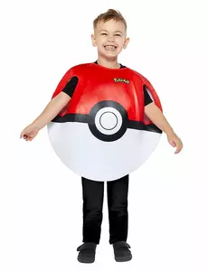 Déguisement Pokéball Pokémon ™enfant, Taille: 8–12 ans (128–152 cm)