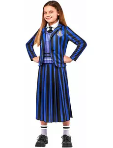 Déguisement uniforme scolaire Enid™ - Wednesday enfant, Taille: 9–10 ans (134 à 140 cm)