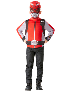 {fr}:Set Rouge Ranger pour garçon - Power Rangers;}