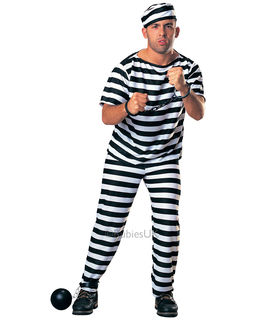 {fr}:Costume de prisonnier homme;}