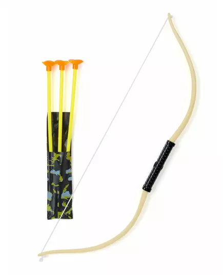 Arc avec 3 flèches enfant en plastique