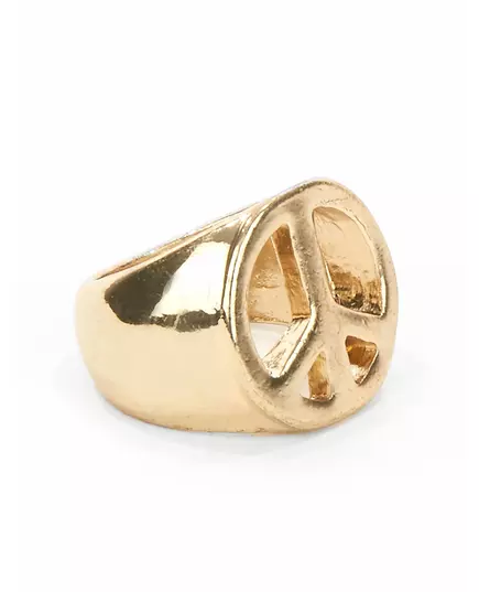 Bague hippie dorée adulte