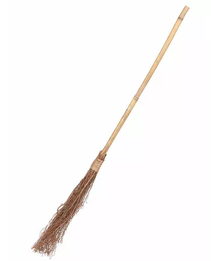 Balai de sorcière en bois 88 cm