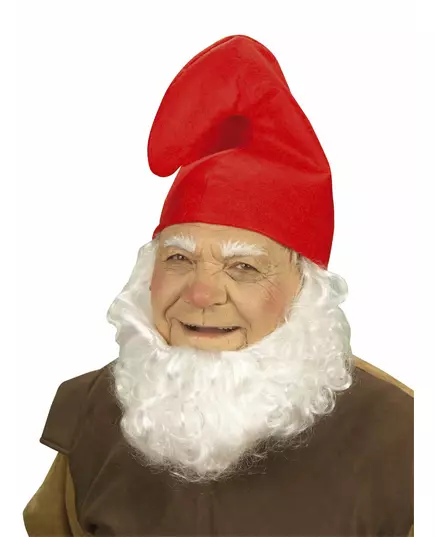 Bonnet lutin rouge adulte