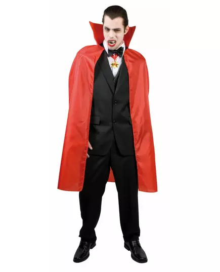 Cape vampire rouge homme 120 cm Halloween