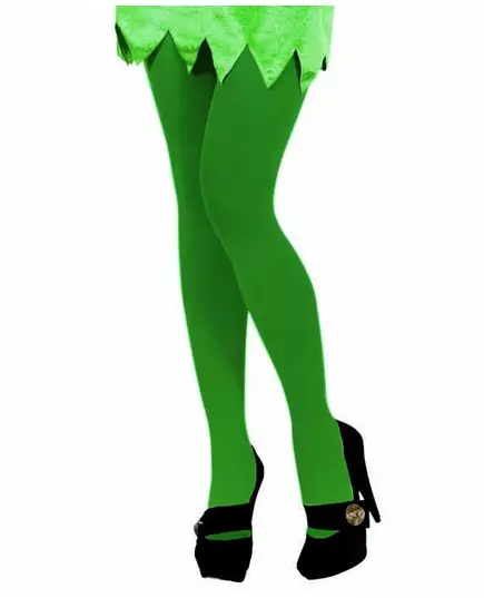 Collants verts adulte, Taille: Medium/Large