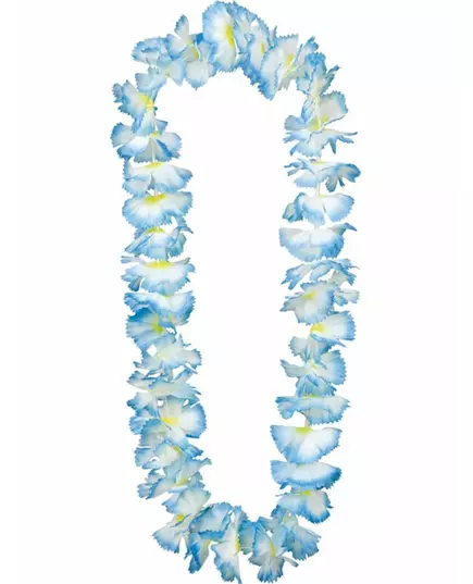 Lichtblauwe Hawaiiaanse ketting