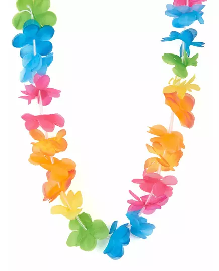 Veelkleurig bloemenketting Hawaï