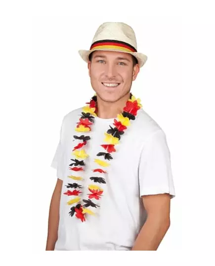 Collier Hawai supporter Allemagne adulte