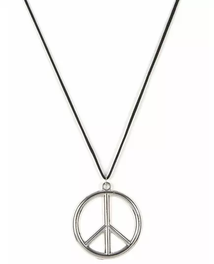 Collier hippie en métal Adulte