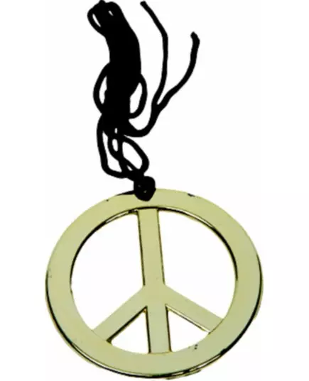 Goudkleurig hippie halsketting