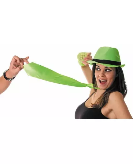 Groene stropdas voor volwassenen