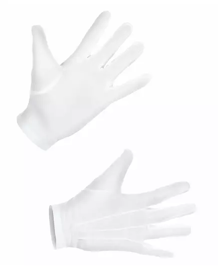 Gants courts blancs adulte, Taille: Medium/Large