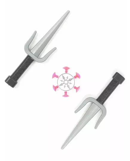 Ninja set met dolken en ster voor kinderen