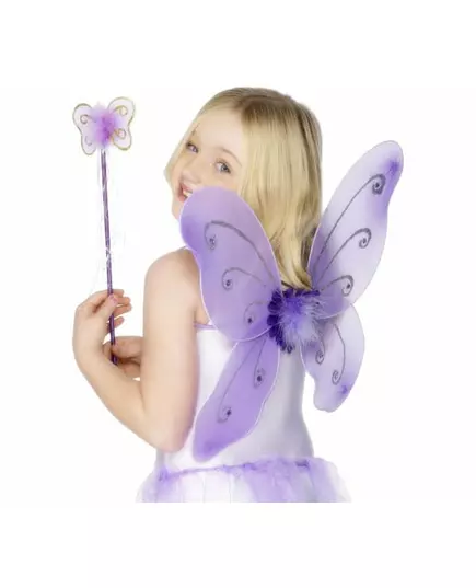 Kit papillon violet fille