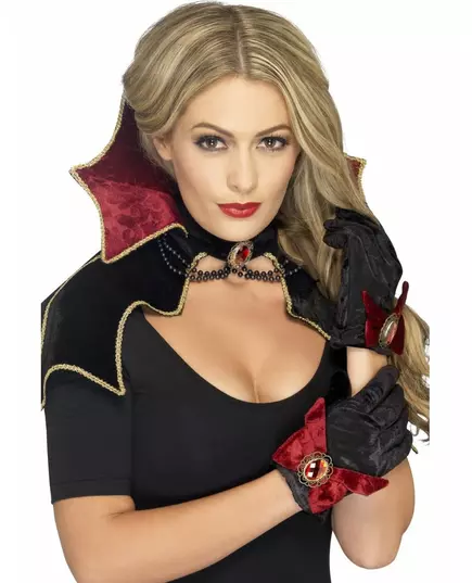 Chique vampier set voor vrouwen Halloween