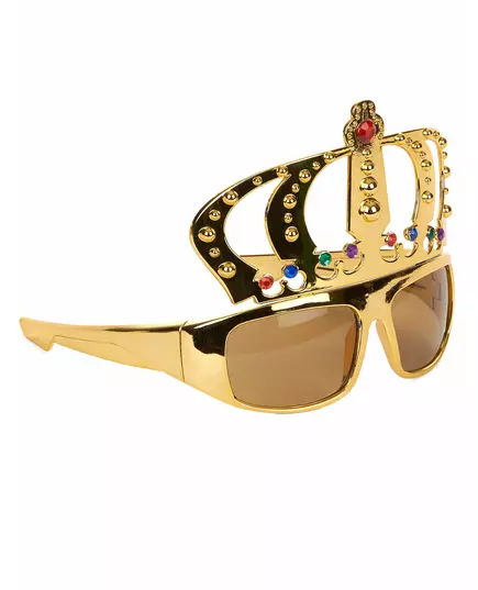 Lunettes avec couronne roi adulte