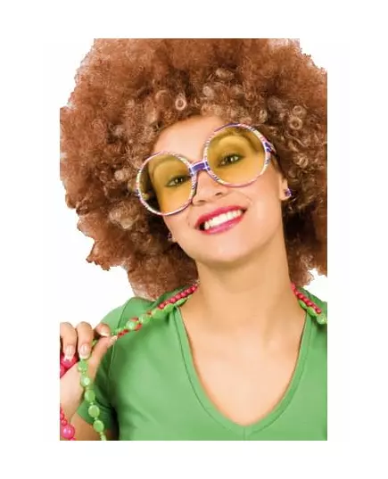 Lunettes de hippie adulte