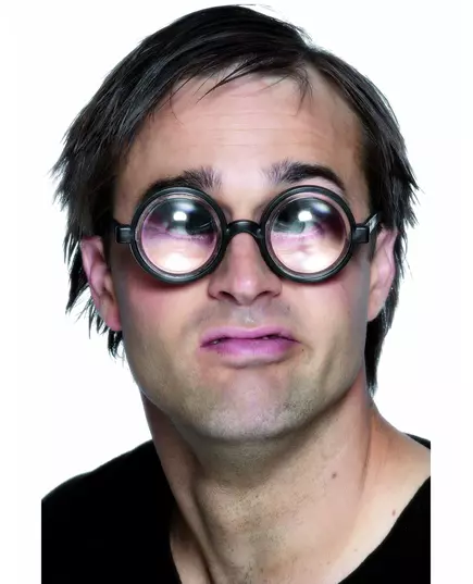 Lunettes idiot effet bocal adulte