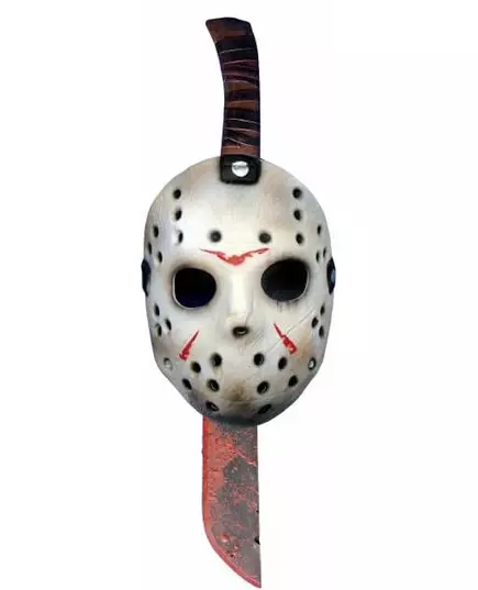 Jason Vendredi 13, machette en plastique et masque